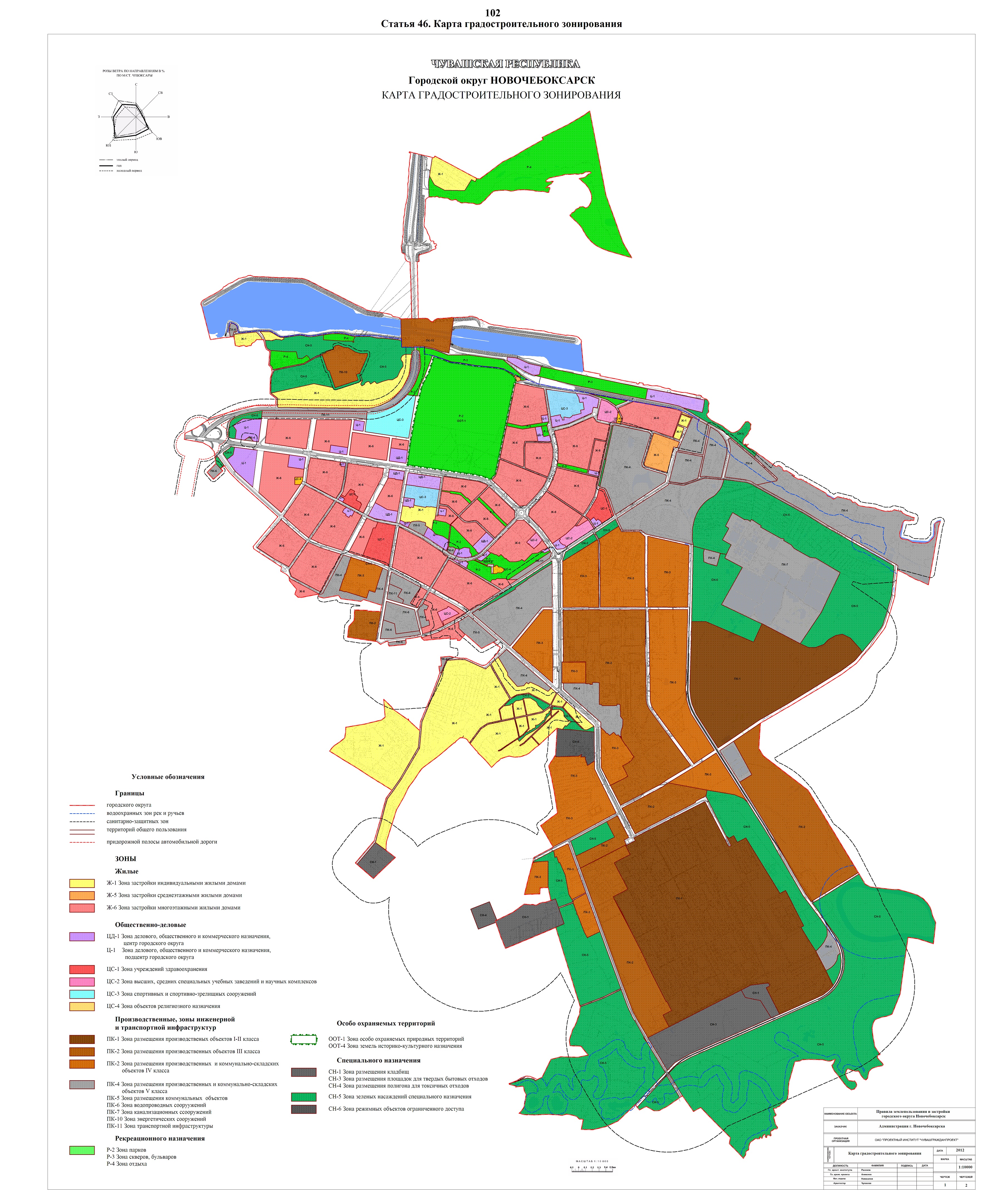 Градостроительный план новочебоксарск